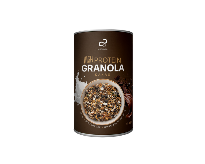 Cellpure High Protein Granola Kakao – Dose 420 g